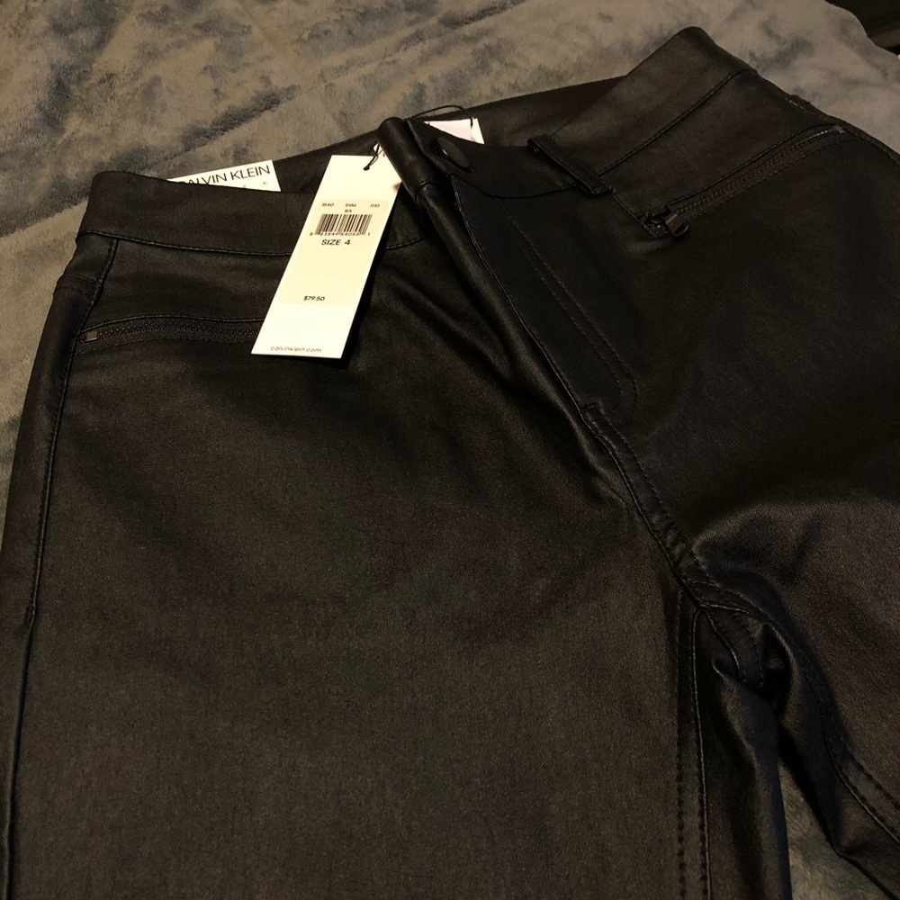 Calvin Klein Leather Pants